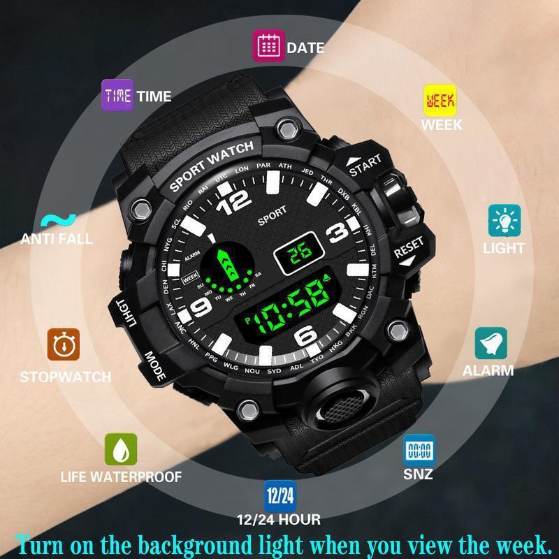 Multifunctional outdoor electronic watch