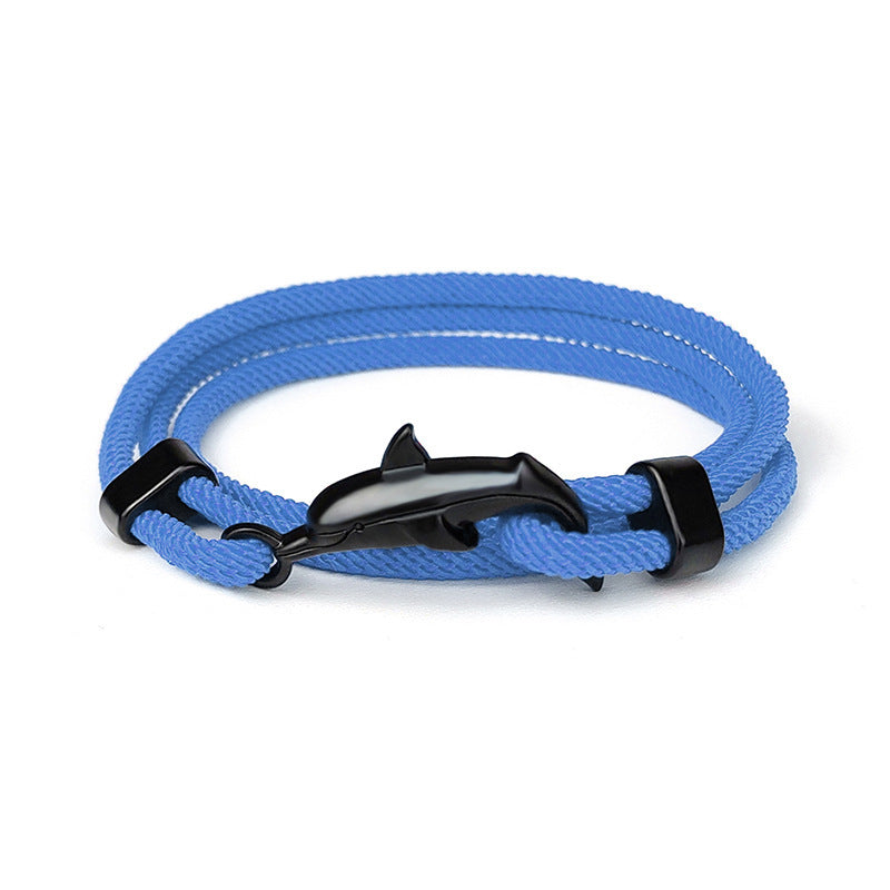 Adjustable Marine Animal Charm Bracelet