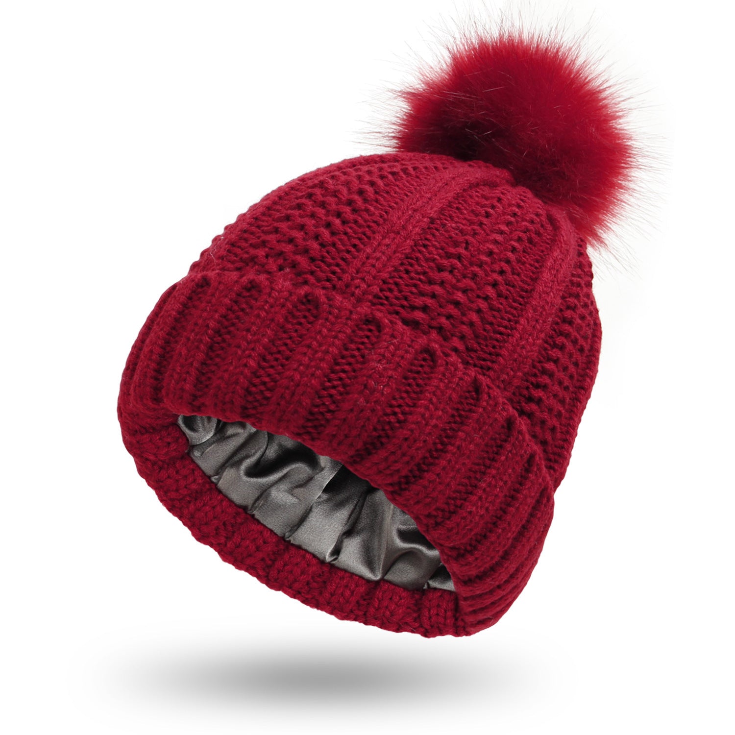 Knitted woolen hat