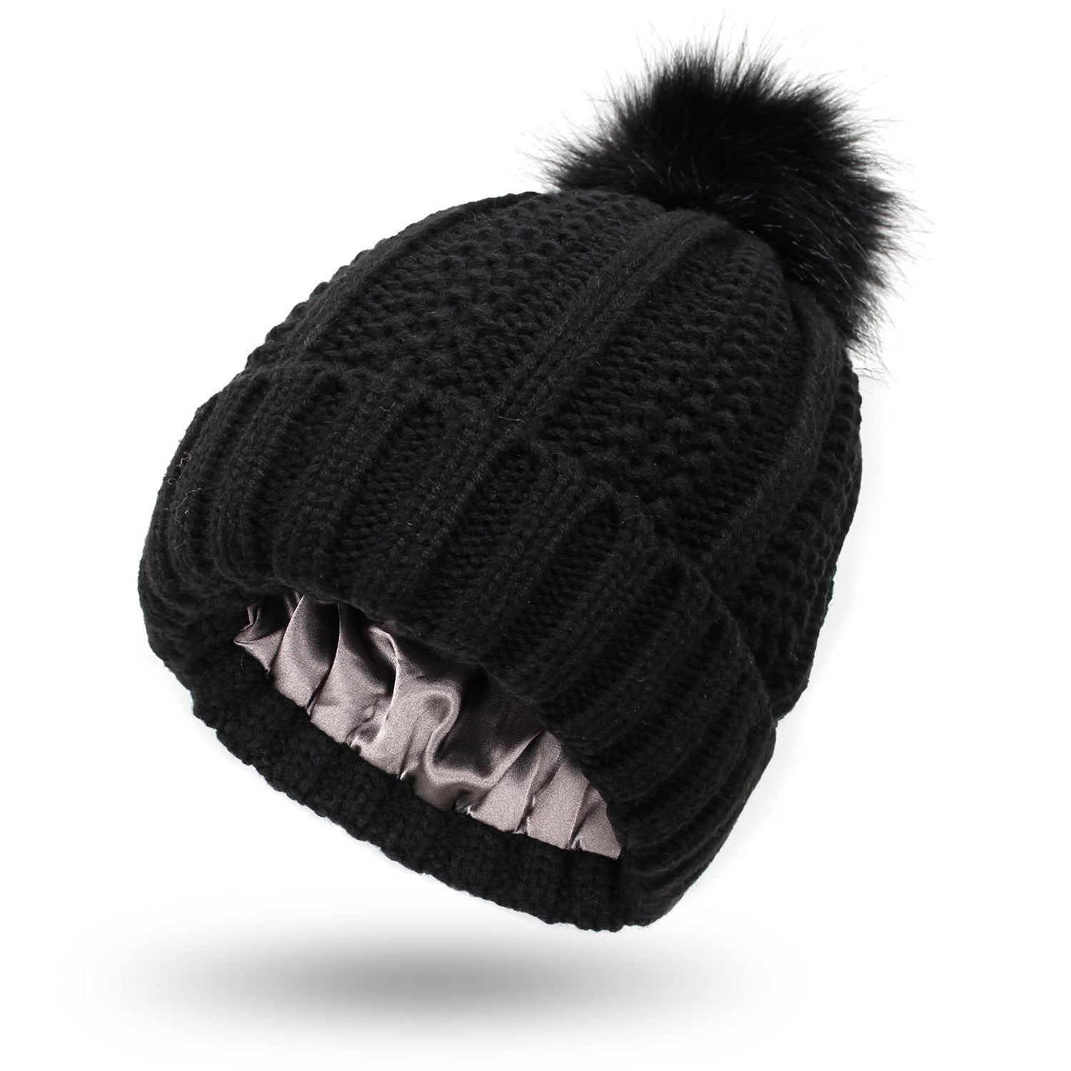 Knitted woolen hat