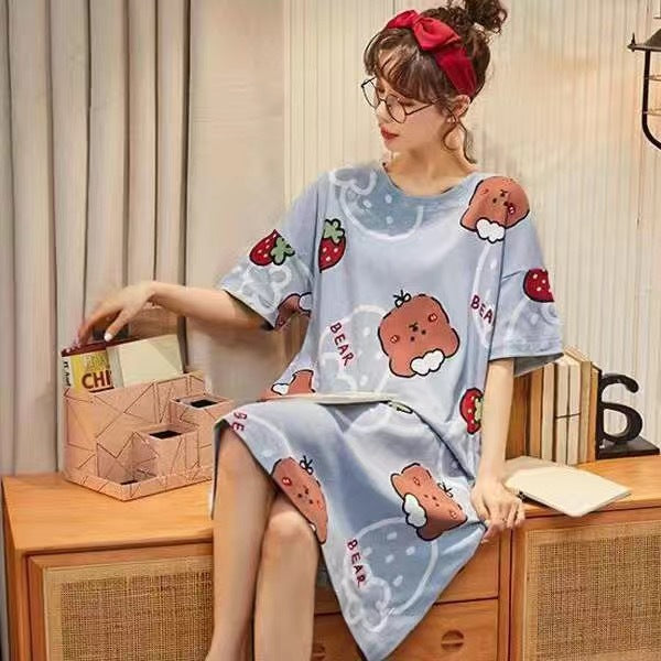Womens Pajama Dress