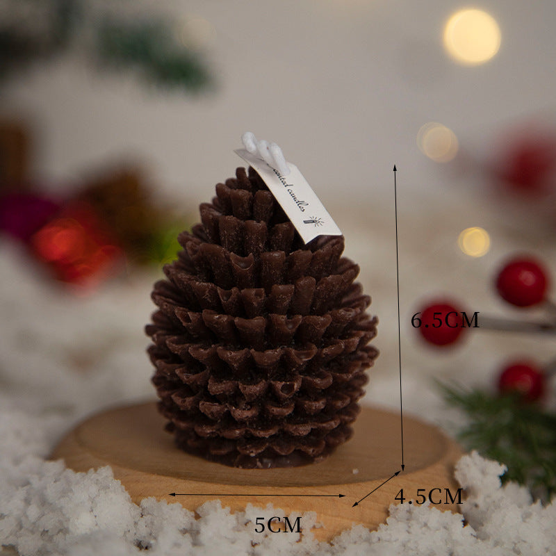 Pinecone Candle