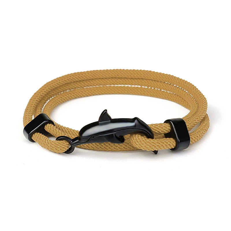 Adjustable Marine Animal Charm Bracelet