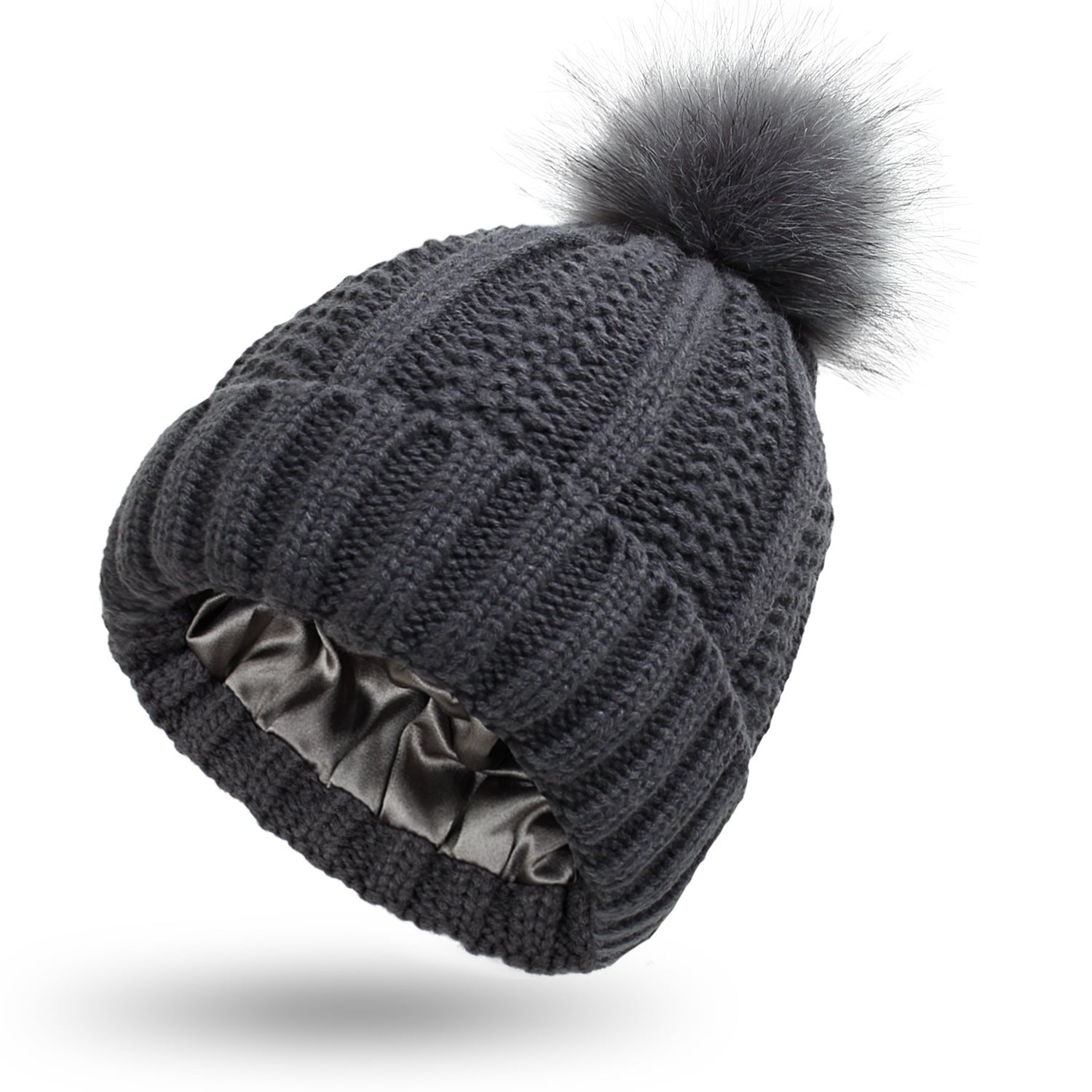 Knitted woolen hat
