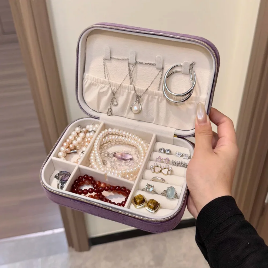 Velvet Jewellery Box